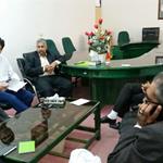جلسه رئیس دفتر نمایندگی زابل با شهردار واعضای شورای اسلامی شهرستان زهک 