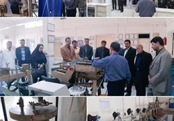 بازدید مهندسان سازمان از آزمایشگاه فنی مکانیک خاک استان
